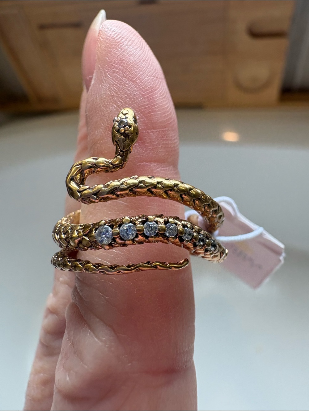 NWT Kendra Scott Phoenix Snake Ring Size 8